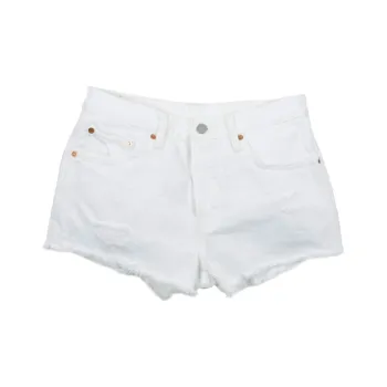 Levis Denim Shorts Women's White