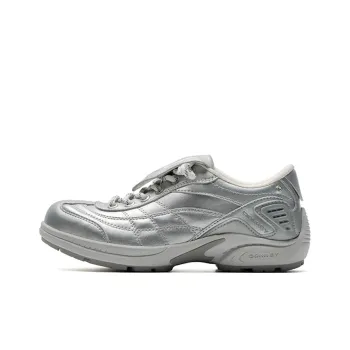 Mule Donkey Lightweight Low Top Casual Shoes Women's Silver