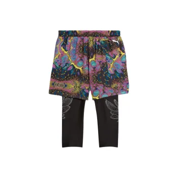 PUMA Shorts De Básquet '2 En 1' Melo Alien Skins Para Hombre