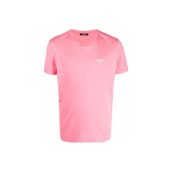 BALMAIN T Shirts Men Pink