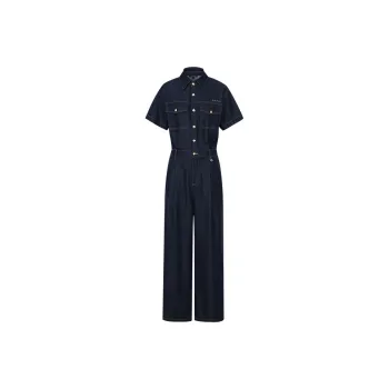 Firststation Jumpsuit Women's Navy Blue