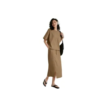 【dme】 Skirt Set Women's Light Brown