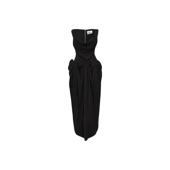 Vivienne Westwood Gathered Detail Sleeveless Midi Dress