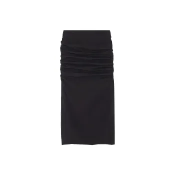VERSACE Casual Long Skirts Women's Black