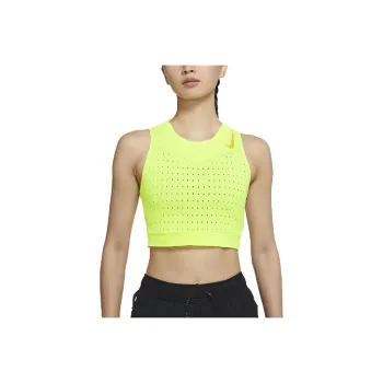 Nike Sleeveless Sports Shirts Women's Fluorescent Yellow