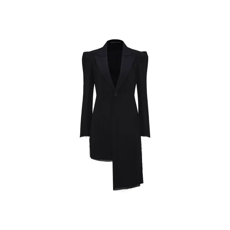 Yohji Yamamoto Coats Women's Black-4