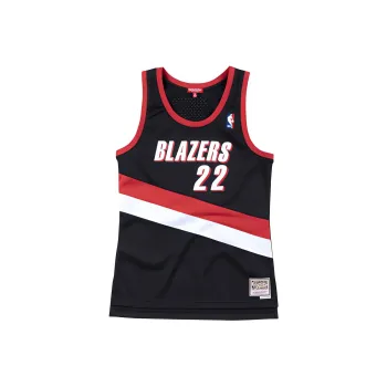 Mitchell Ness Nba Kids Portland Trail Blazers Clyde Drexler 1991 92 Swingman Road Jersey Red