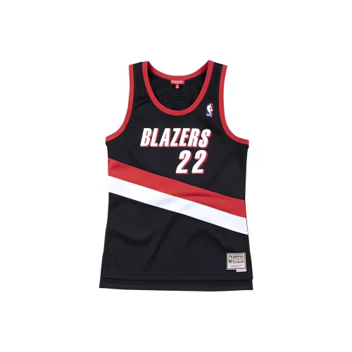 Mitchell Ness Nba Kids Portland Trail Blazers Clyde Drexler 1991 92 Swingman Road Jersey Red