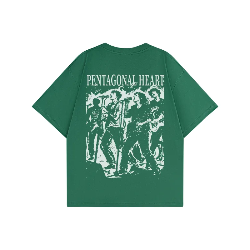 PENTAGONAL HEART T Shirt Unisex-30