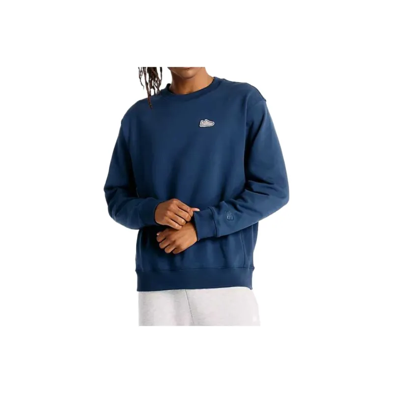New Balance NB Athletics Sweatshirt Men's Marine Blue-0