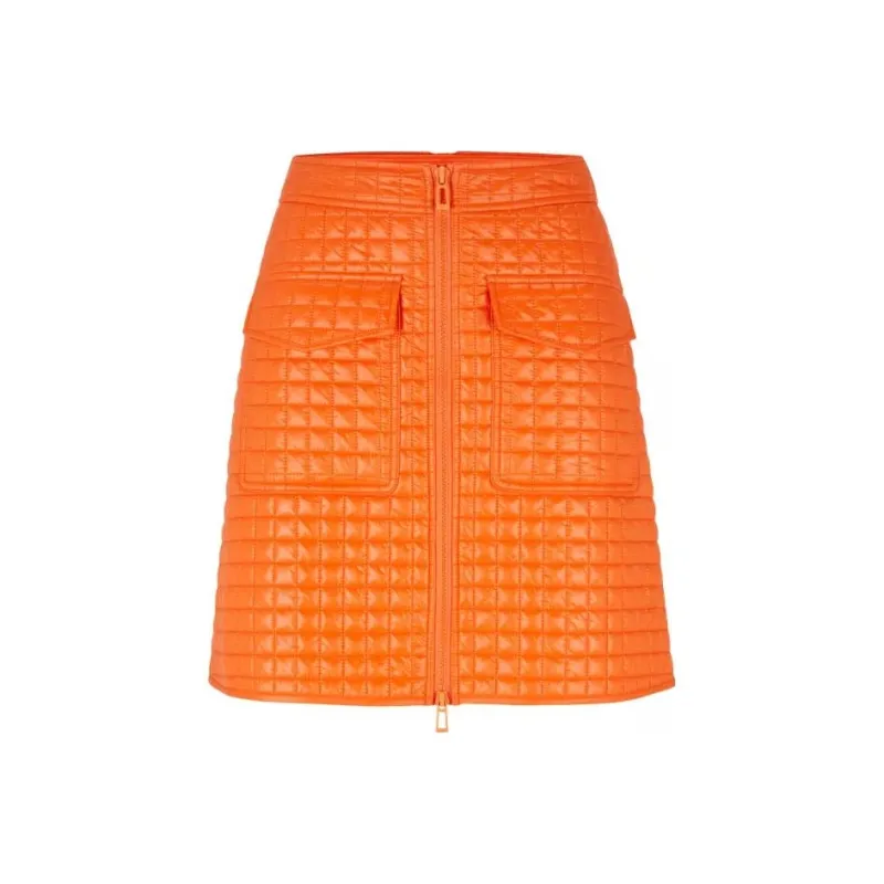 HUGO BOSS Casual Short Skirts Women's Orange-0