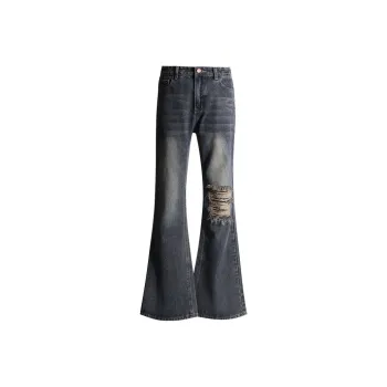 Wen Shan Jeans Women's Rebel Gray Blue