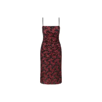 Staud Slip Dresses Women's Black