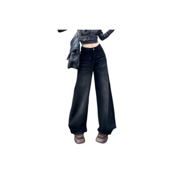 ZNZW Jeans Women's Black Gray Color