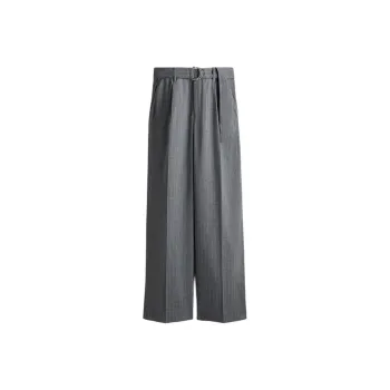 H&M Suit Trouser Women's Mixed Dark Gray/Pinstripe