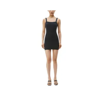 Alexander Wang Bodywear Series FW24 Slip Dress Women's Washed Black