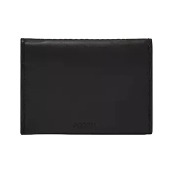 FOSSIL Leather Wallet Men's Black