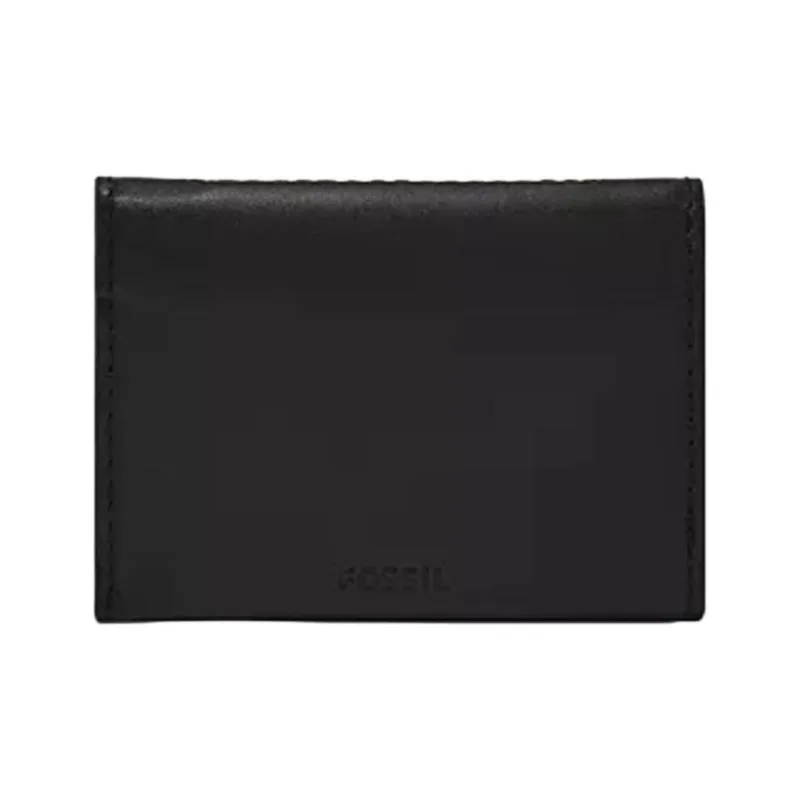 FOSSIL Leather Wallet Men's Black-0