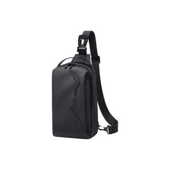 GOLF Fabric Sling Bag Unisex Night Black/Alpine Green