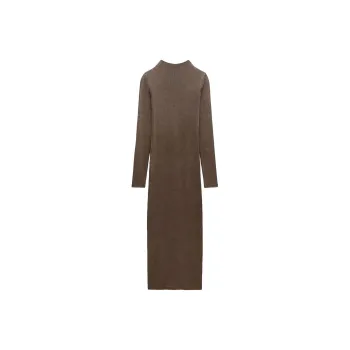 ZARA Long-Sleeved Dresses Women's Brown