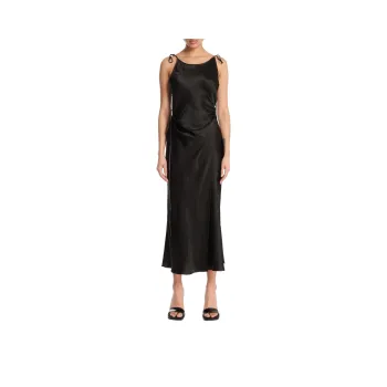 Acne Studios SS25 Slip Dresses Women's Black