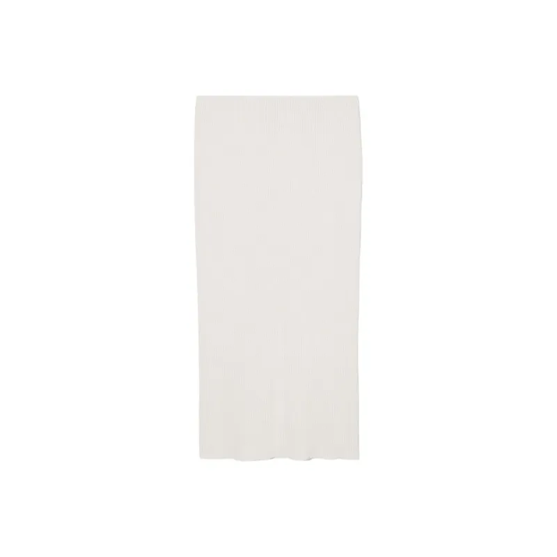 COS Casual Long Skirts Women's White-0