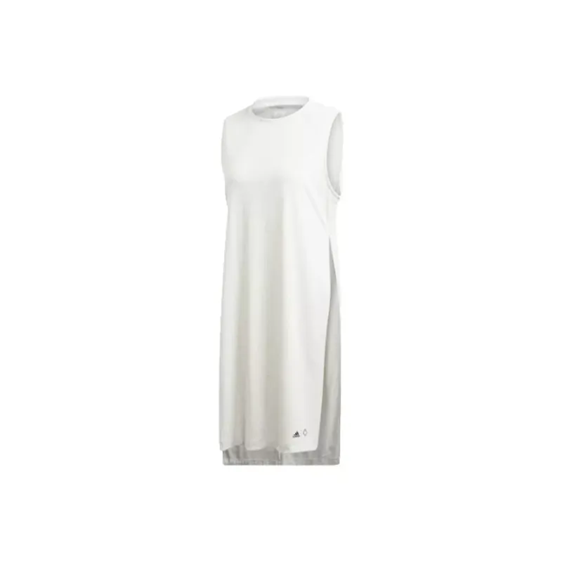 Adidas Sleeveless Dress Women's Gray-0