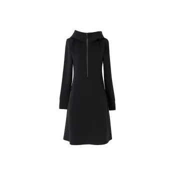 SOON FLOWER Long-Sleeved Dresses Women's Black