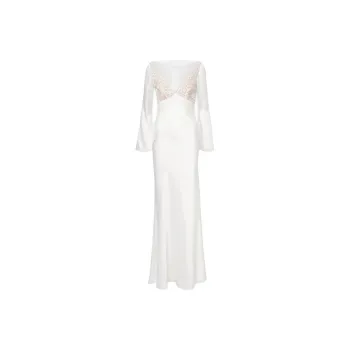 Self portrait Lace Satin Gown