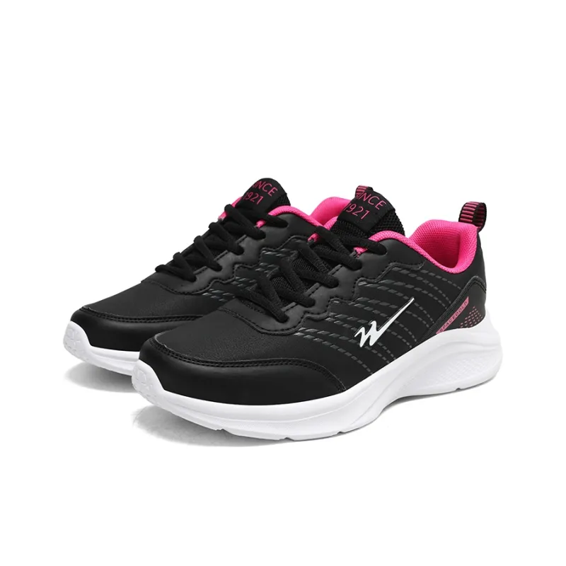 Binary Running Shoes Women's Low Top Rose Red-2