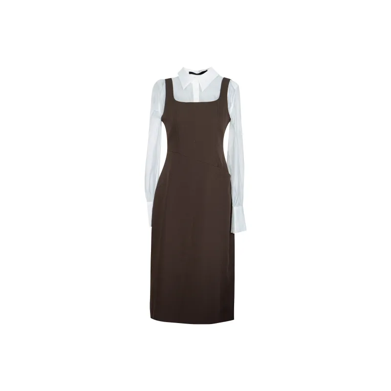 ROEYSHOUSE Skirt Set Women's Coffee-0