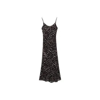Massimo Dutti Slip Dresses Women's Brown