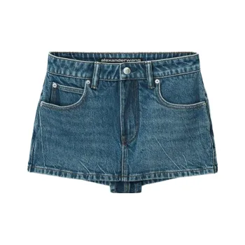 Alexander Wang Mid Waisted Denim Skort