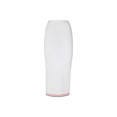 FENDI Stripe Detailed Knitted Pencil Skirt