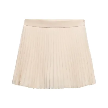 ZARA Casual Short Skirts Women's White