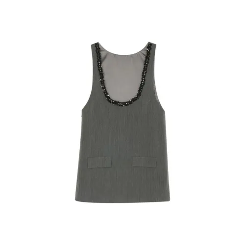 Summer Hooray Sleeveless Dress Women's Gray