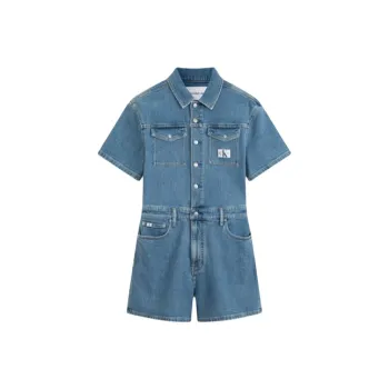 CALVIN KLEIN Denim Shorts Women's Denim Blue