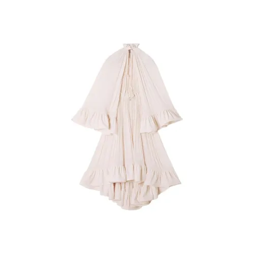 Lanvin SS25 Long Sleeved Dress Women's Light Pink