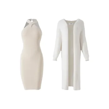 TURN UP Skirt Set Women's White