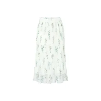 JZ. ANNAKRO Casual Long Skirts Women's Light Green