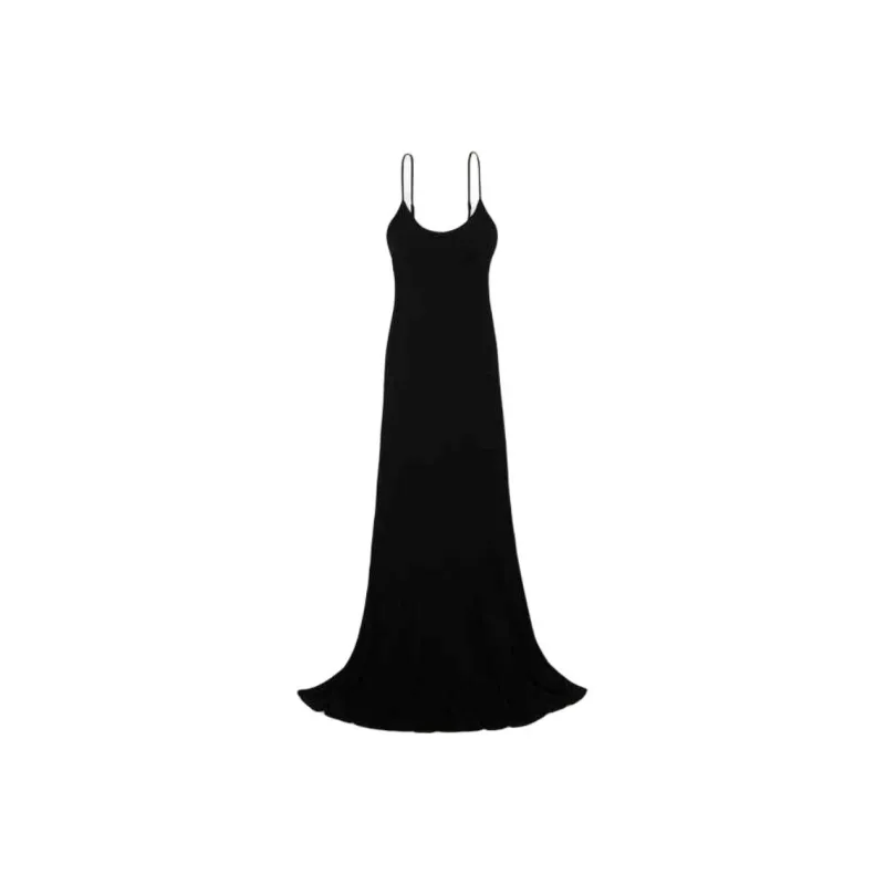 Staud Slip Dresses Women's Black-0