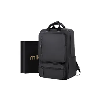 MILOOKY Membrana Dermalis Backpack Unisex Black