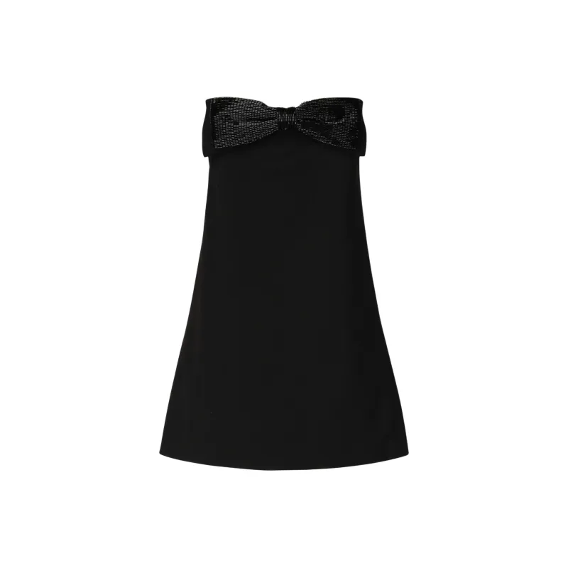 Self portrait Crepe Bandeau Mini Dress-0