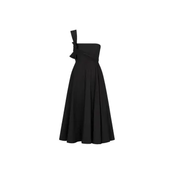 DIOR SS25 Sleeveless Dress Women's Black
