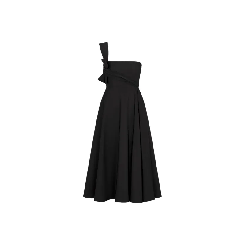 DIOR SS25 Sleeveless Dress Women's Black-0