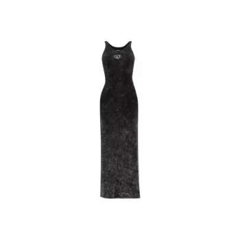 DIESEL D Avena Sleeveless Denim Maxi Dress
