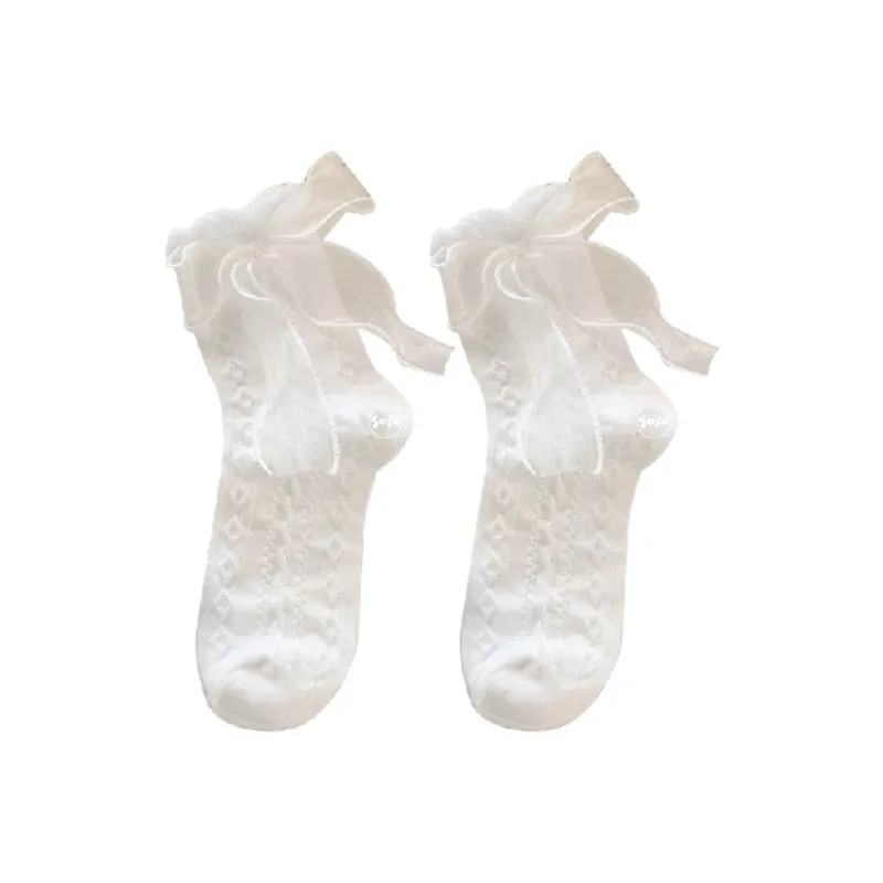 SOIE Mid Calf Socks Women's Combo Set-0