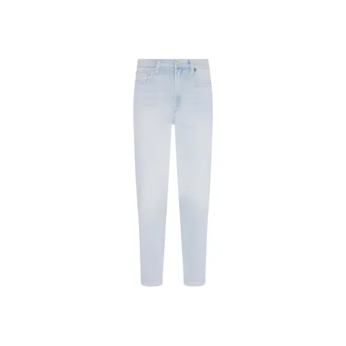 7 FOR ALL MANKIND Jeans Women's Denim Light Blue