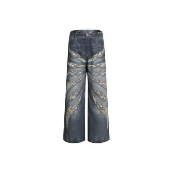 DND4DES Jeans Women's Washed Blue