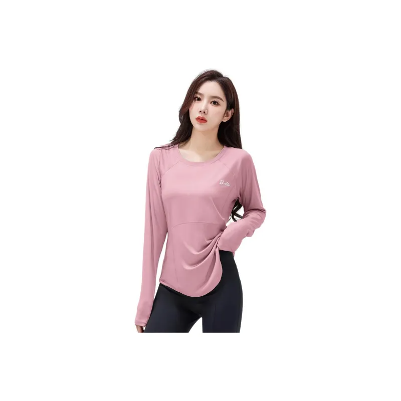 Barbie Yoga T Shirts Women's Lotus Pink Melody-0